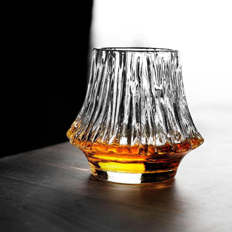 The "Earned Pour" Oak & Ember Edo Whiskey Glass