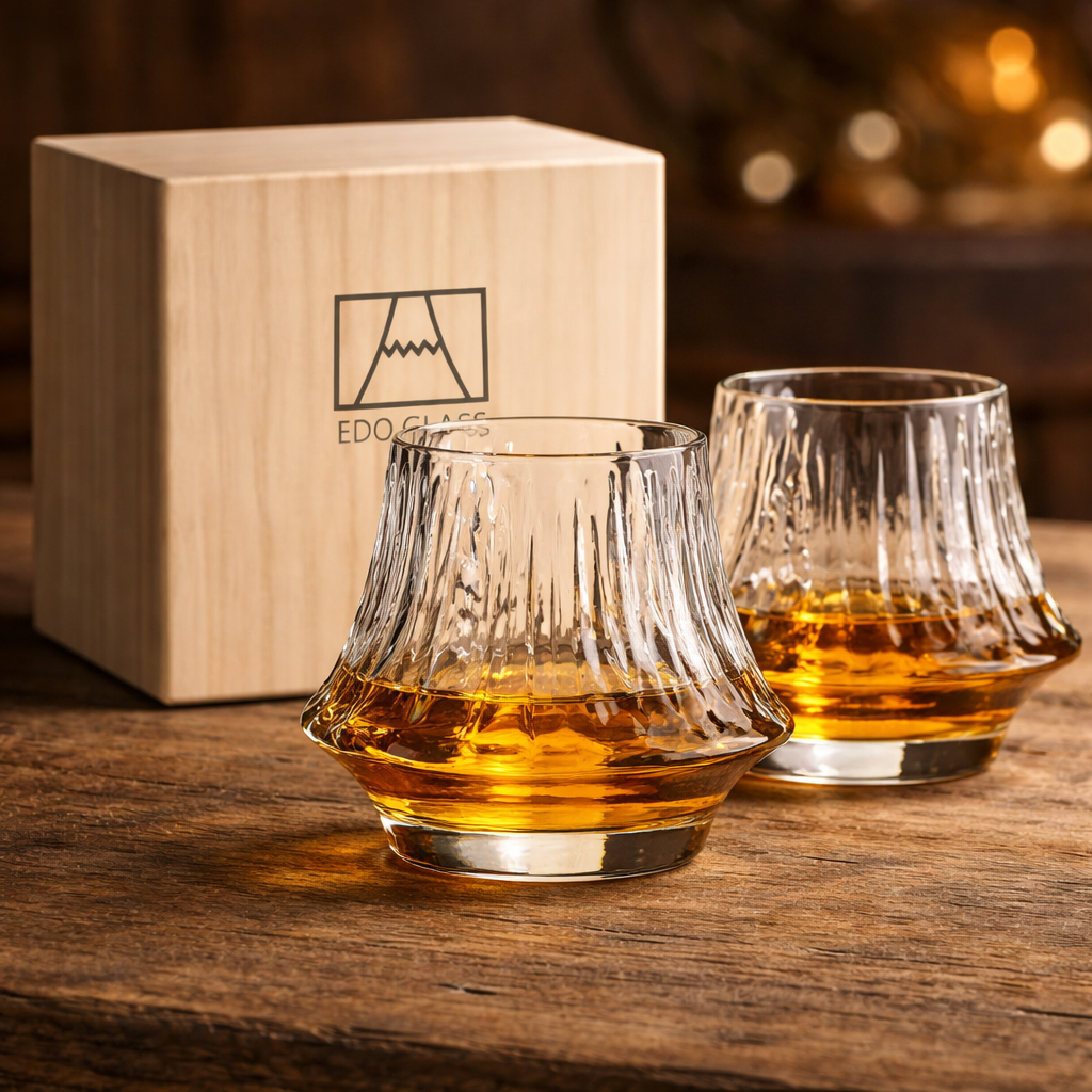 The "Earned Pour" Oak & Ember Edo Whiskey Glass